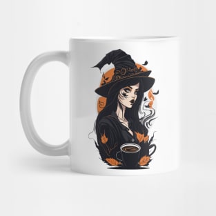 Halloween Coffee lover Witch Mug